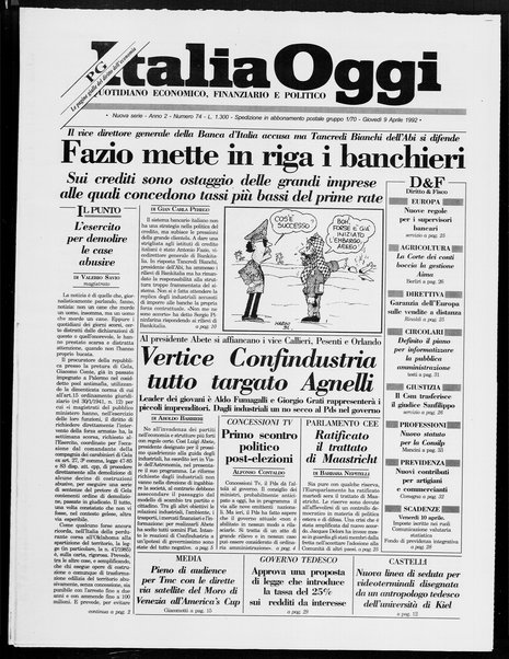 Italia oggi : quotidiano di economia finanza e politica